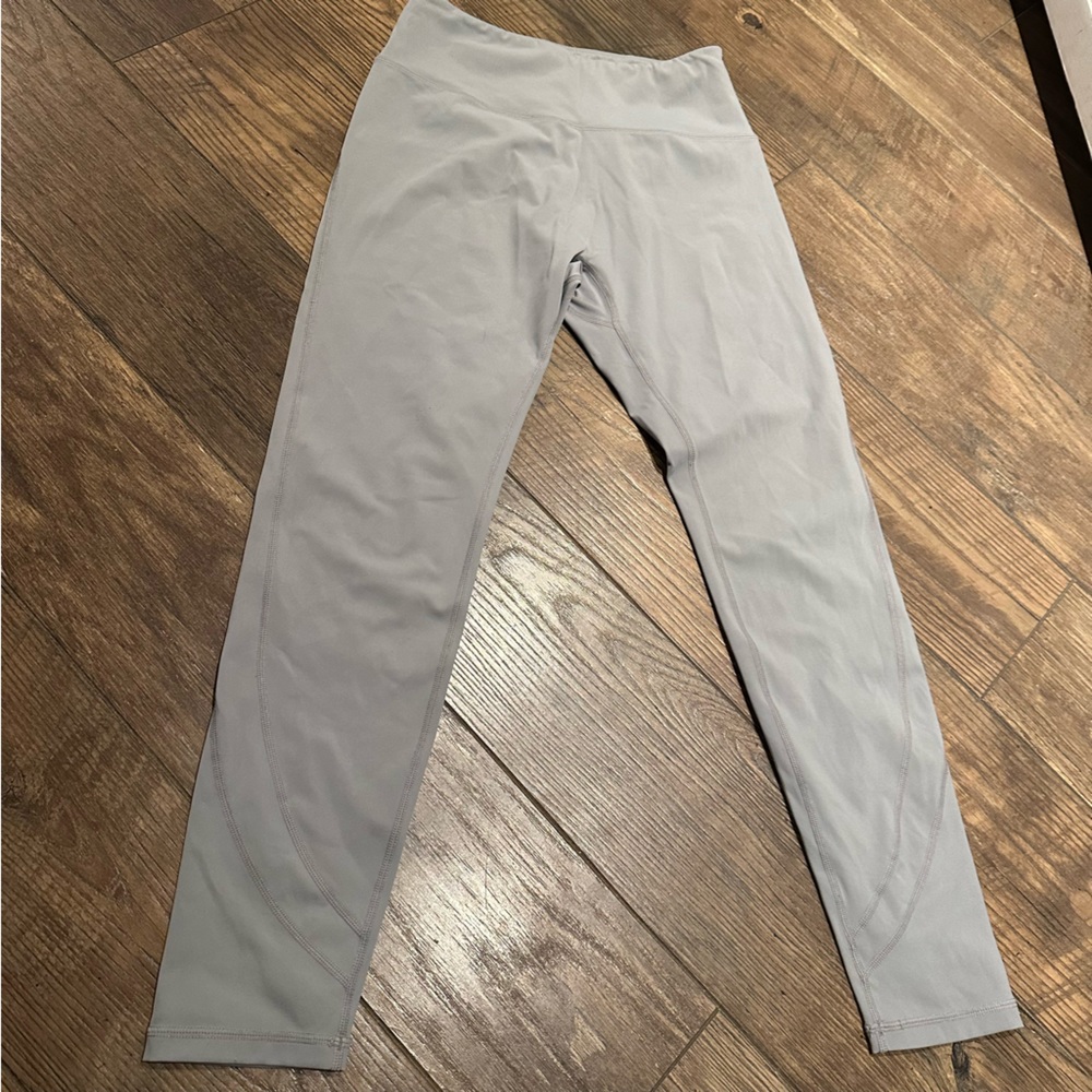 Alphalete Light Blue/Grey Leggings Womens‎ Size L